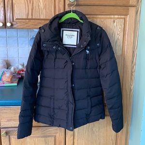 Abercrombie & Fitch brown winter coat size large
